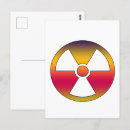 Buscar radiactivo postales Advertencia