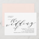 Buscar matrimonio invitaciones Caligrafía
