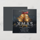 Buscar campanas invitaciones de navidad Rojo