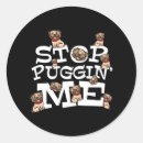 Buscar pug dog pegatinas Perro de pug