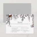 Buscar acebo tarjetas rsvp Acuarela
