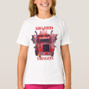 Buscar dragón rojo camisetas Para niños