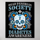 Buscar conciencia de la diabetes posters Diabólico