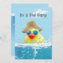 Buscar pato amarillo invitaciones Para todos