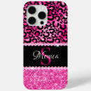 Buscar fucsia y negro iphone fundas Monograma