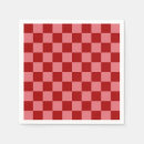 Buscar tablero rojo servilletas Damero