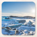 Buscar lago congelado posavasos Frío