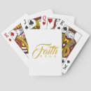 Buscar fe barajas de cartas Cristiano