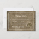 Buscar pergamino tarjetas rsvp Vintage