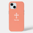 Buscar cruz cristiana iphone fundas Blanco