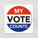 Buscar candidate tarjetas de visita Campaña