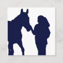 Buscar semental tarjetas de visita Equino