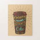 Buscar amantes del café puzzles Me encanta el café