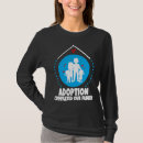 Buscar símbolo de la adopción camisetas Familia