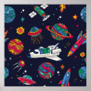 Buscar nave espacial posters Niños