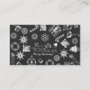 Buscar navidad blanco y negro tarjetas de visita Rojo