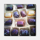Buscar caja del chocolate imanes Postre