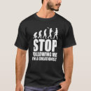 Buscar creacionismo camisetas Chiste