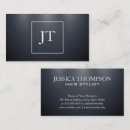 Buscar fondo oscuro tarjetas de visita Jefes