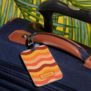 Buscar groovy etiquetas para maletas Naranja