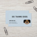 Buscar adiestrador perros de tarjetas de visita Instructor