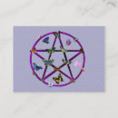 Buscar wiccan tarjetas de visita Bruja