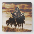 Buscar nativos americanos relojes de pared Vintage
