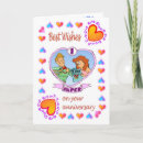 Buscar papel tarjetas de aniversario Romance