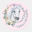 Buscar caballos pegatinas Caballo blanco