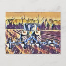 Buscar vida en el campo postales General y unisex