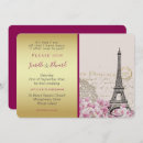 Buscar vintage parís invitaciones Eiffel