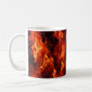 Buscar flame tazas Rojo