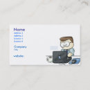 Buscar friki tarjetas de visita Ordenador