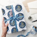 Buscar ancla papel de regalo Acuarela