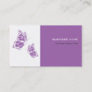 Buscar violeta tarjetas de visita Empresa
