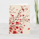 Buscar estilo oriental tarjetas Flor