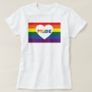 Buscar corazón del arco iris camisetas Orgullo gay