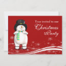 Buscar el helar invitaciones Snowman