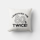 Buscar los años ochenta cojines Divertido