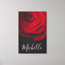 Buscar rosa rojo lienzos Flor