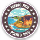 Buscar viaje de puerto rico pegatinas Tropical