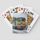 Buscar locomotora vapor de barajas de cartas Tren