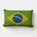 Buscar bandera del brasil cojines Verde