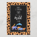 Buscar estampado de animales invitaciones Acuarela