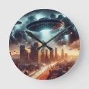 Buscar ciencia ficción relojes de pared Extraterrestre