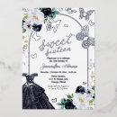 Buscar mariposas de plata invitaciones Floral