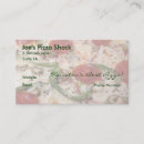 Buscar pizza tarjetas de visita Pepperoni