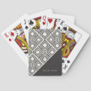 Buscar africano barajas de cartas Geométrico