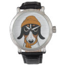 Buscar dachshund relojes Negro y marrón