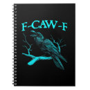 Buscar cuervo gótico cuadernos F graznido f